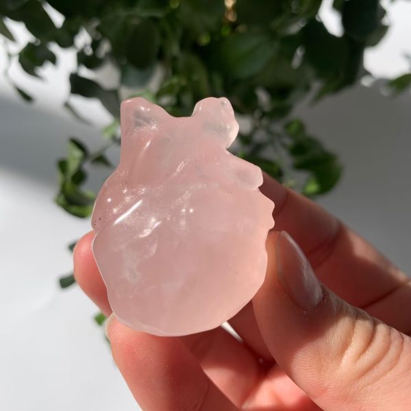 Crystal Anatomical Heart Organ Carving 45mm Free Shipping