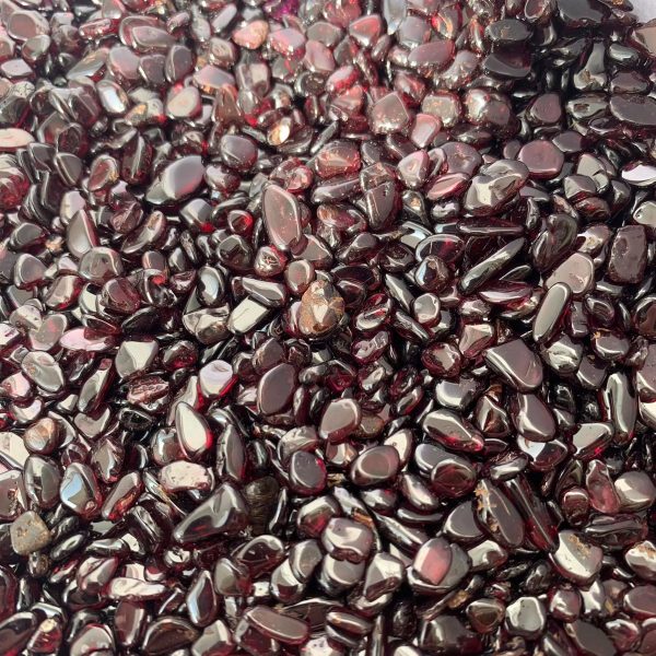 Garnet Chips 5-7mm Crystal Gravel Free Shipping