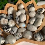 Rainbow Moonstone Tumbled Stone Free Shipping