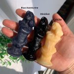 Crystal Wonder Woman Carving 3.2inch Free Shipping
