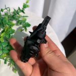 Obsidian Falcon Ship Carving 80mm Star Wars Free Shipping