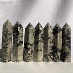 Pyrite Tower Crystal Point Free Shipping