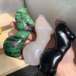 Crystal Female Body Carving Goddess Model Crystal 100mm Free Shipping