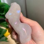 Crystal Female Body Carving Goddess Model Crystal 100mm Free Shipping
