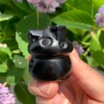 Crystal Mushroom House Carving Mushroom Crystal 40mm Free Shipping