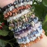 Crystal Chip Bracelet Gemstone Jewelry Wholesale 50Pieces 50USD Free Shipping
