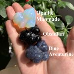 Mini Crystal Bulbasaur Carving 34mm Crystal Pokemon Free Shipping