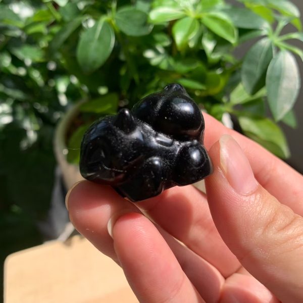 Mini Crystal Bulbasaur Carving 34mm Crystal Pokemon Free Shipping