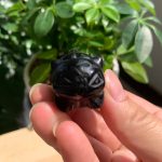 Mini Crystal Bulbasaur Carving 34mm Crystal Pokemon Free Shipping