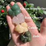 Mini Crystal Bulbasaur Carving 34mm Crystal Pokemon Free Shipping