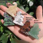 Crystal Fairy Carving Butterfly Fairy 38mm Free Shipping