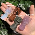 Crystal Fairy Carving Crystal Angel 50mm Free Shipping