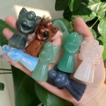 Crystal Fairy Carving Crystal Angel 50mm Free Shipping