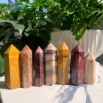 Mookaite Jasper Tower Crystal Point Free Shipping