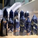 Sodalite Tower Crystal Point Free Shipping