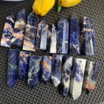 Sodalite Tower Crystal Point Free Shipping