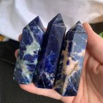Sodalite Tower Crystal Point Free Shipping