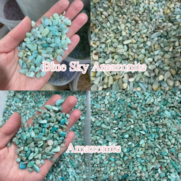 Natural Crystal Chips Polished Healing Stones 100g Bag Free Shipping