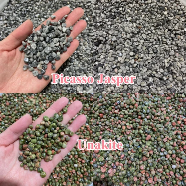 Natural Crystal Chips Gravel Polished Healing Stones 100g Bag Free Shipping