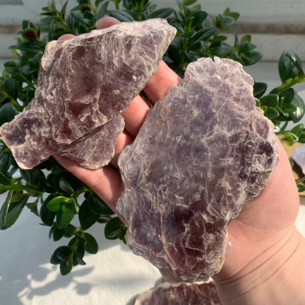 Raw Purple Mica Lepidolite Rough Stone Crystal Wholesale Free Shipping