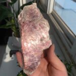 Raw Purple Mica Lepidolite Rough Stone Crystal Wholesale Free Shipping