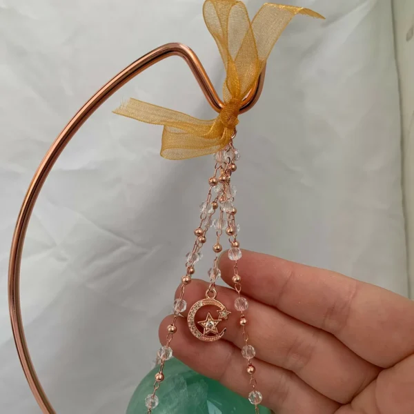 Hanging Basket Holders for Crystal Spheres Wholesale Crystal Stand Free Shipping