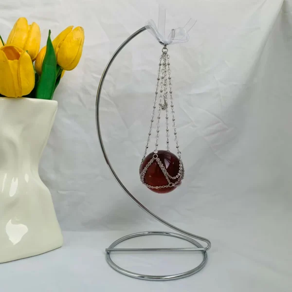 Hanging Basket Holders for Crystal Spheres Wholesale Crystal Stand Free Shipping