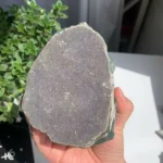 Amethyst Candle Holder Natural Crystal - Wholesale Bulk for Healing & Home Decor