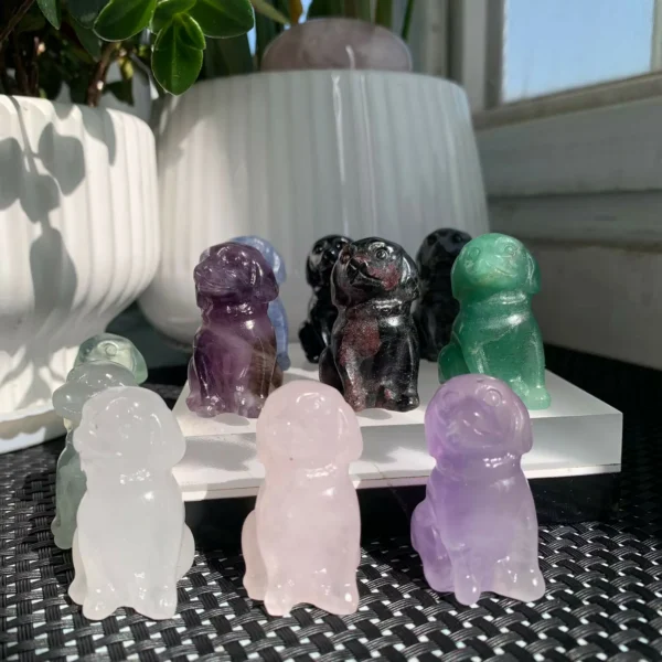 Crystal Labrador Crystal Dog Statue Free Shipping Wholesale