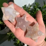 Flower Agate Star Crystals Wholesale- Bulk Healing Crystal Decor