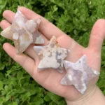 Flower Agate Star Crystals Wholesale- Bulk Healing Crystal Decor