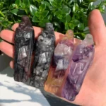 Crystal Virgin Mary With Baby Jesus Statue Crystal Virgin Mary And Baby Figurine Free Shipping