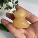 Orange Calcite Duck Statue Crystal Duck Carving for Sale Free Shipping Wholesale Bulk
