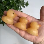 Orange Calcite Duck Statue Crystal Duck Carving for Sale Free Shipping Wholesale Bulk