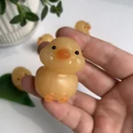 Orange Calcite Duck Statue Crystal Duck Carving for Sale Free Shipping Wholesale Bulk