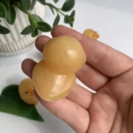 Orange Calcite Duck Statue Crystal Duck Carving for Sale Free Shipping Wholesale Bulk