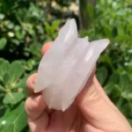 Rose Quartz Dragon Crystal Animal 3 Parts Wholesale Pink Crystal Love Dragon for Heart Chakra Healing
