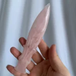 Crystal Dagger Crystal Knife Healing Crystal Dagger Quartz Crystal Dagger Obsidian Dagger 5.9inch