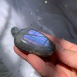 Labradorite Palm Stone Healing Crystal Blue Flash Labradorite Palm Stone Wholesale
