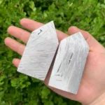 Mexican White Lace Agate Tower Crystal Point Wholesale