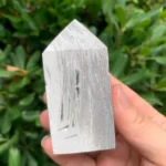 Mexican White Lace Agate Tower Crystal Point Wholesale