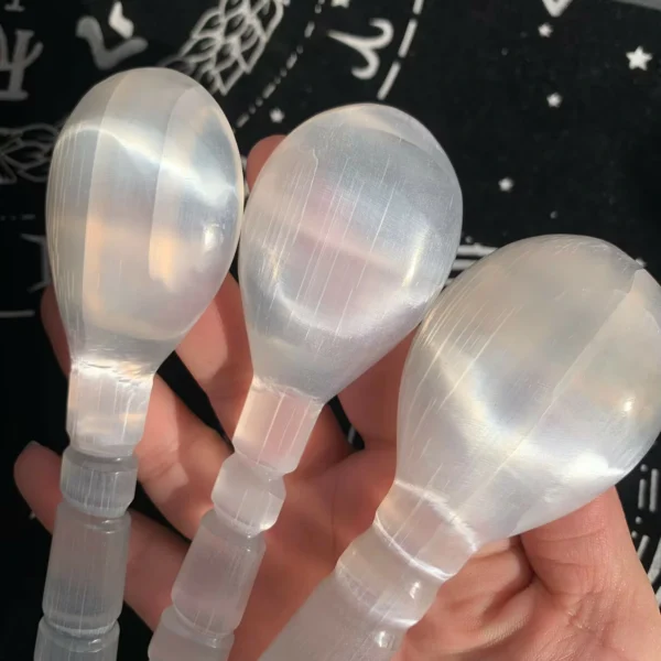 Selenite Spoon 5.8inch Crystal Spoon for Sale Free Shipping
