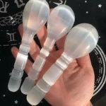 Selenite Spoon 5.8inch Crystal Spoon for Sale Free Shipping