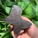 Crystal Butterfly Slab With Skull Carving Sheen Obsidian Butterfly Healing Crystal Butterfly