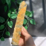Crazy Lace Agate Tower Big Crystal Point Wholesale Free Shipping