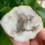 Raw Quartz Geode White Druzy Agate Cluster Natural Geode Wholesale