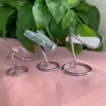 Metal Stand for Crystal Specimens Display Crystal Heart Holder