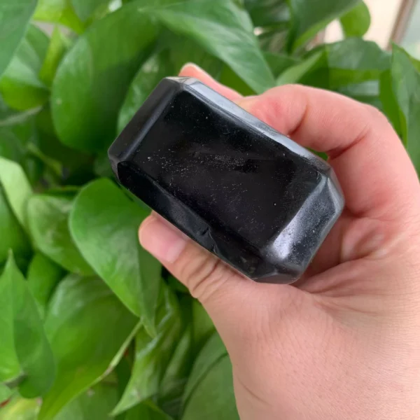 Obsidian Hammer Crystal Wholesale Free Shipping Black Obsidian Tool 4inch