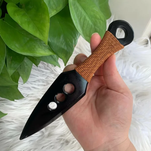 Black Obsidian Knife 7.5inch Obsidian Dagger Decorative Crystal Wholesale