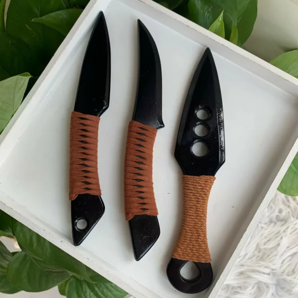 Black Obsidian Knife 7.5inch Obsidian Dagger Decorative Crystal Wholesale